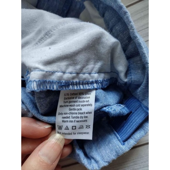 Janie and Jack girls blue star shorts size 3 - Picture 5 of 5